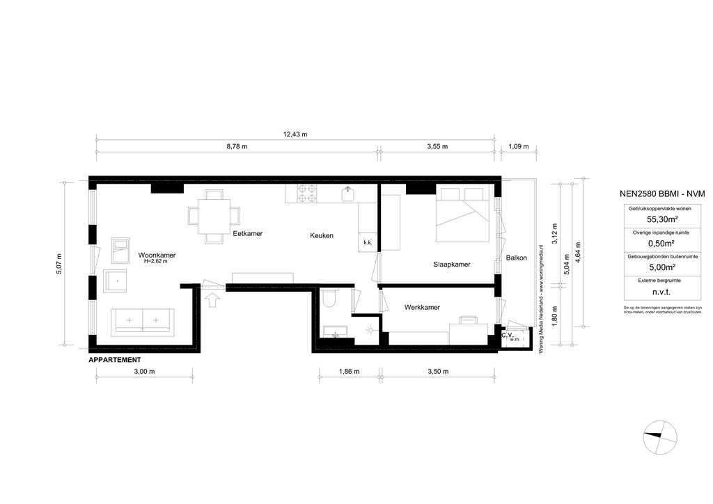 mediumsize floorplan